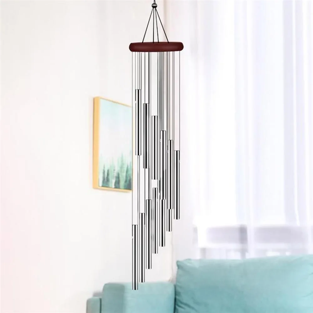 12-Tube Wind Chimes Aluminum Tube Metal Pipe Wind Chimes Bells Outdoor Yard Hanging Ornaments Home Garden Decoration
12-Tube Wind Chimes Aluminum Tube Metal Pipe Wind Chimes Bells Outdoor Yard Hanging Ornaments Home Garden Decoration