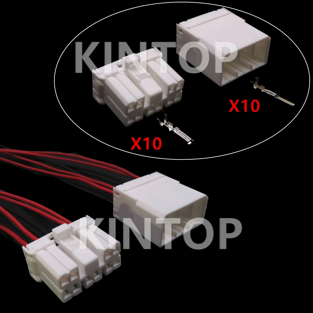 1 Set 10 Pins Auto Starter Plastic Housing Unsealed Connector 174932-1 174465-1 Car Wire Harness Socket 368506-1 368541-1
1 Set 10 Pins Auto Starter Plastic Housing Unsealed Connector 174932-1 174465-1 Car Wire Harness Socket 368506-1 368541-1