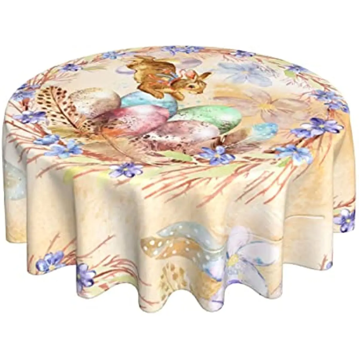 Easter Bunny Egg Round Tablecloth Cloth Washable Table Cover Table Cloth for Kitchen Daily Dinning Party Tabletop Decor 60 Inch
Easter Bunny Egg Round Tablecloth Cloth Washable Table Cover Table Cloth for Kitchen Daily Dinning Party Tabletop Decor 60 Inch
