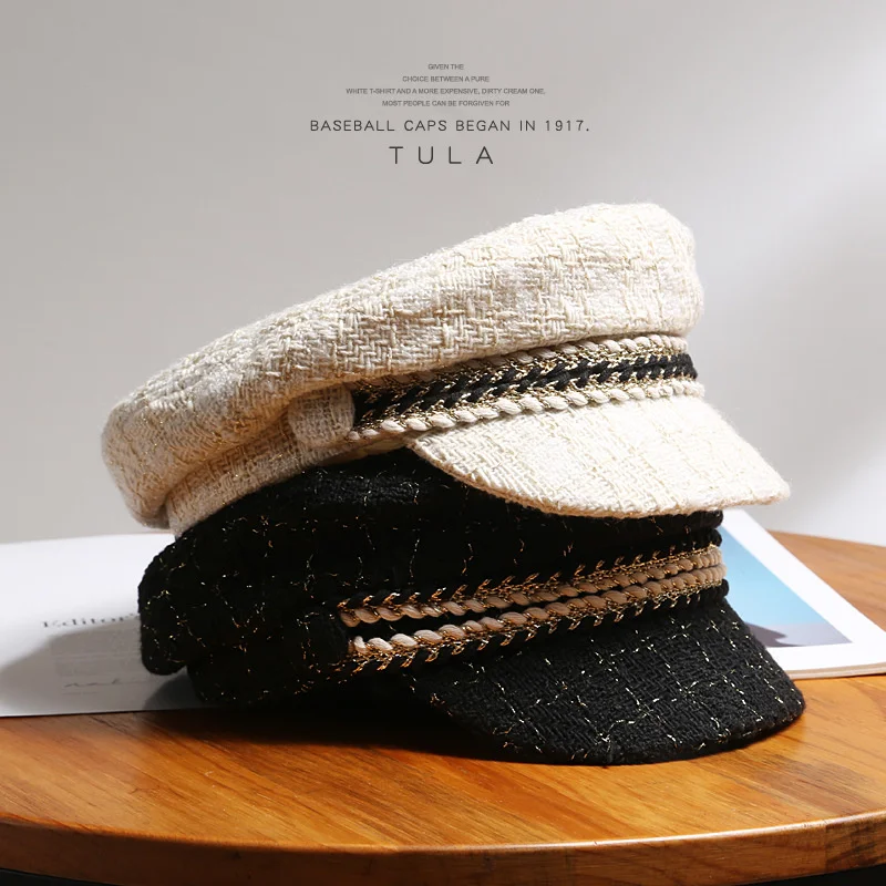 Модная простая восьмиугольная шапка в Корейском стиле Ins с плоским верхом, уличная осенне-зимняя модная шапка художника, шапка Beilei, повседневные Шапки
Модная простая восьмиугольная шапка в Корейском стиле Ins с плоским верхом, уличная осенне-зимняя модная шапка художника, шапка Beilei, повседневные Шапки