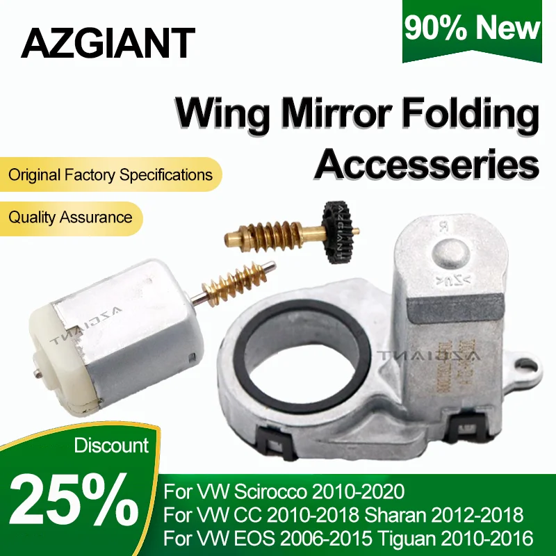 For VW CC Sharan Tiguan 2012-2016 EOS 2006-2015 Scirocco 2010-2020 LH RH Wing Mirror Authentic Power Folding Motor Modules Gear
For VW CC Sharan Tiguan 2012-2016 EOS 2006-2015 Scirocco 2010-2020 LH RH Wing Mirror Authentic Power Folding Motor Modules Gear