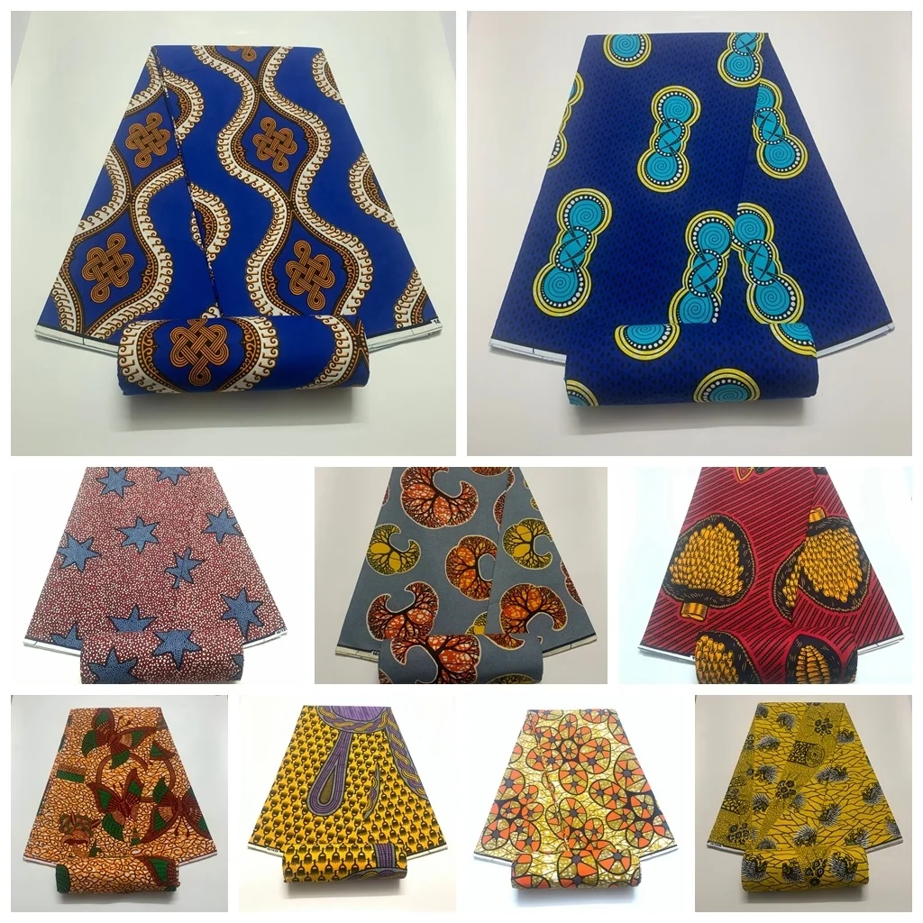 ankara fabric african real wax print 100% cotton sewing material for dress 2022 high quality wax tissu africain coton 6yard
ankara fabric african real wax print 100% cotton sewing material for dress 2022 high quality wax tissu africain coton 6yard