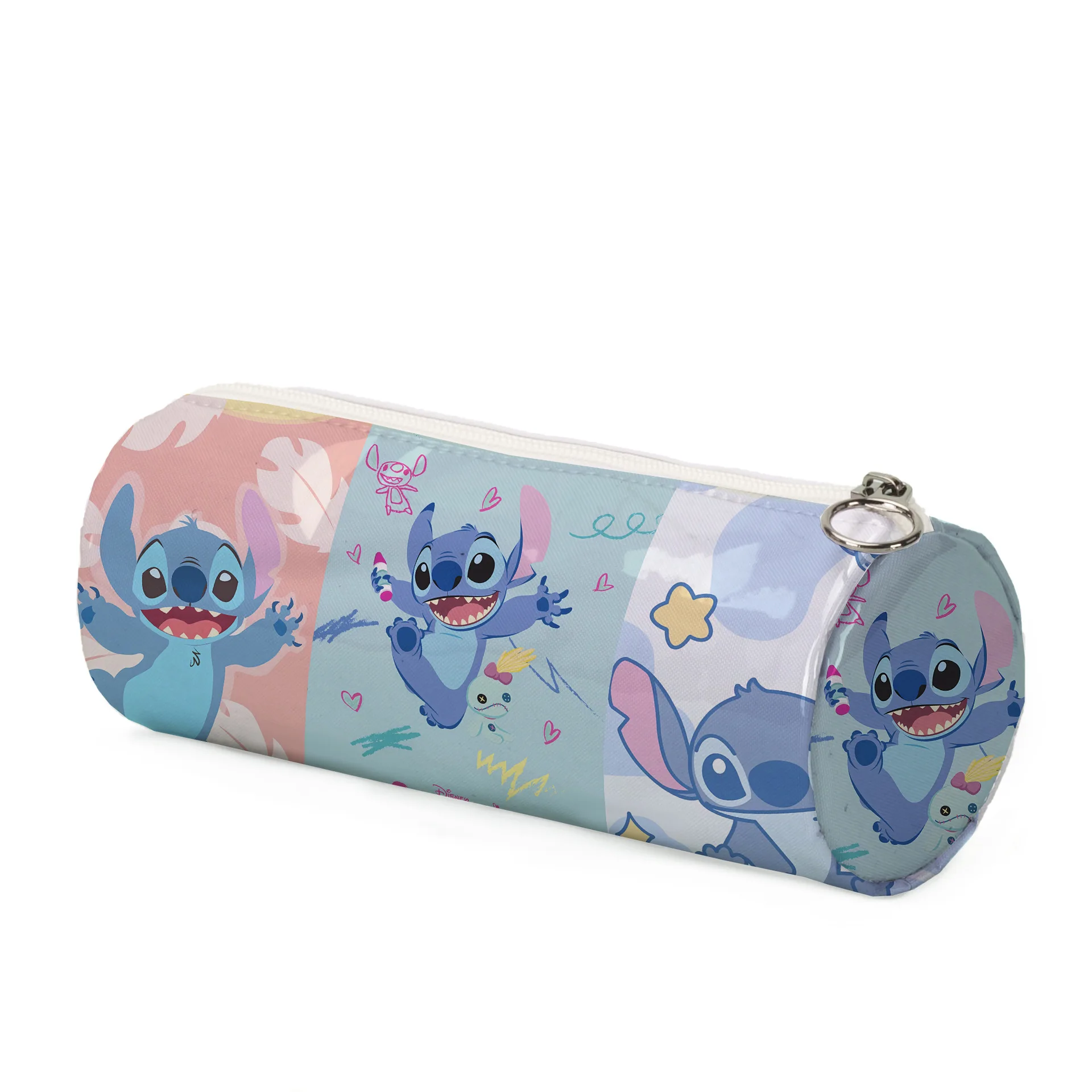 Anime Disney Stitch Cylindrical Pencil Cases for Children Cartoon Lilo & Stitch Pen Bag Large Capacity Stationery Storage Bag
Anime Disney Stitch Cylindrical Pencil Cases for Children Cartoon Lilo & Stitch Pen Bag Large Capacity Stationery Storage Bag