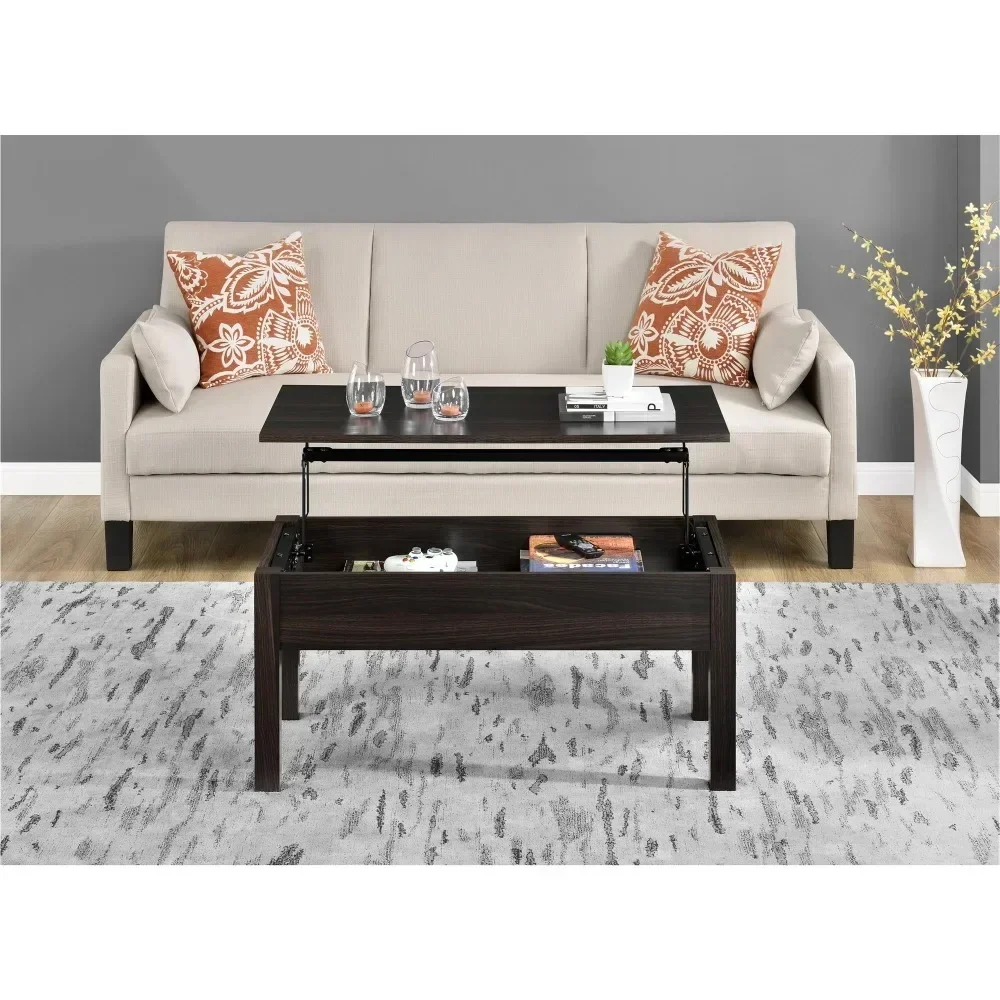 

Mainstays Lift Top Coffee Table, Espresso Console Table for Living Room