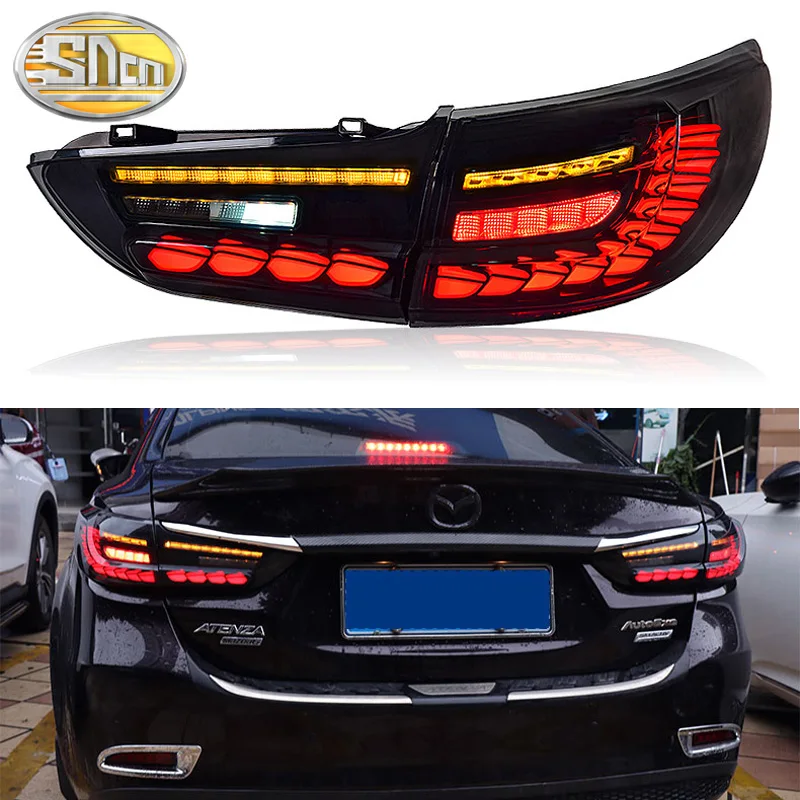 Car LED Taillight Tail Light For Mazda 6 2013 - 2018 Atenza LED Rear Running Lamp + Brake Lamp + Reverse + Dynamic Turn Signal
Car LED Taillight Tail Light For Mazda 6 2013 - 2018 Atenza LED Rear Running Lamp + Brake Lamp + Reverse + Dynamic Turn Signal