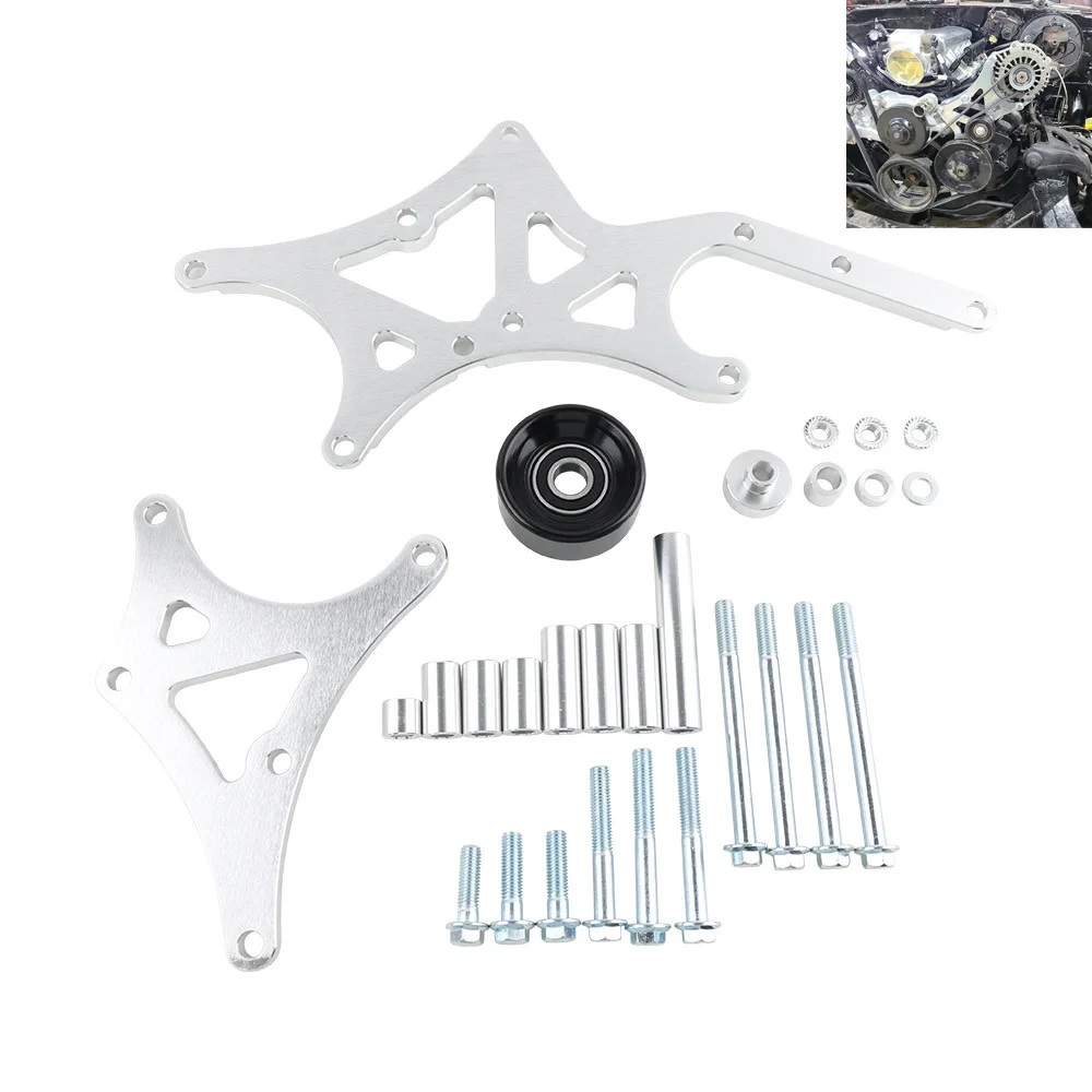 Driver Side Billet Aluminum Alternator Power Steering Pump Bracket For Truck/SUV 1999-2014 LS Series Engines Car Accessories
Driver Side Billet Aluminum Alternator Power Steering Pump Bracket For Truck/SUV 1999-2014 LS Series Engines Car Accessories
