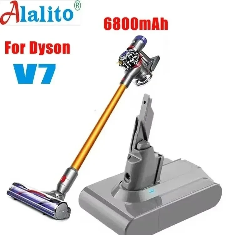 Original Dyson V7 Battery 21.6V 6800mAh Li-lon Rechargeable Battery for Dyson V7 Battery Animal Pro Vacuum Cleaner Replacement
Original Dyson V7 Battery 21.6V 6800mAh Li-lon Rechargeable Battery for Dyson V7 Battery Animal Pro Vacuum Cleaner Replacement