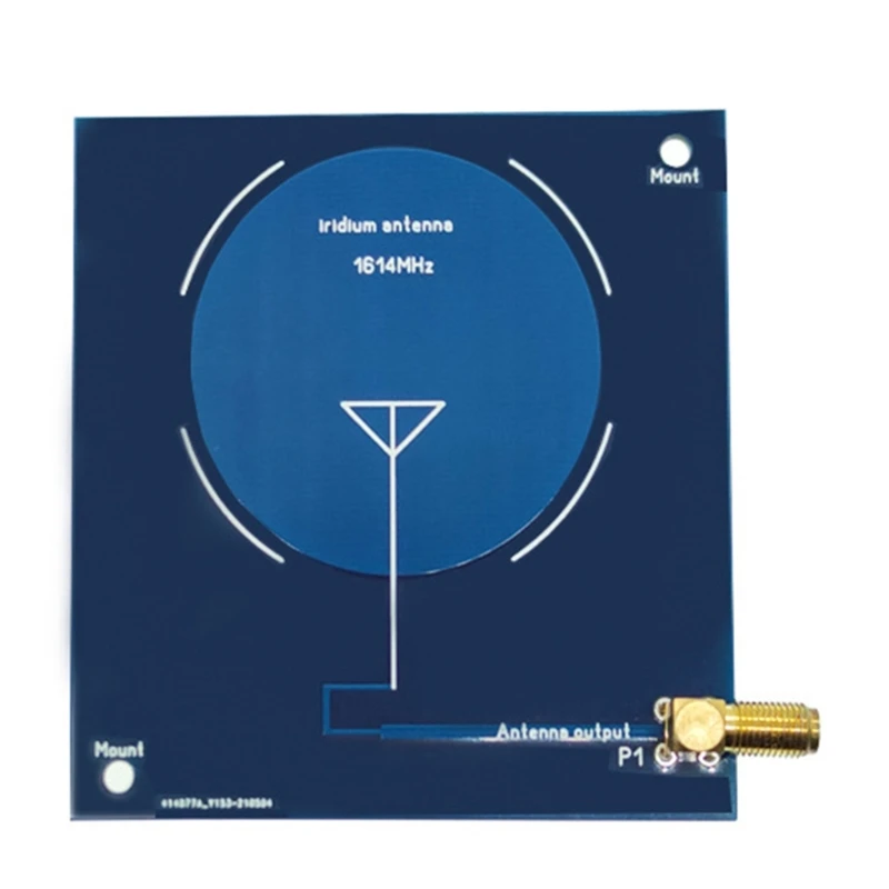 PCB Antenna 1.614Ghz Iridiums Antenna SMA Female Connector Iridiums Patches Antenna High Gains (3.1dBi)
PCB Antenna 1.614Ghz Iridiums Antenna SMA Female Connector Iridiums Patches Antenna High Gains (3.1dBi)