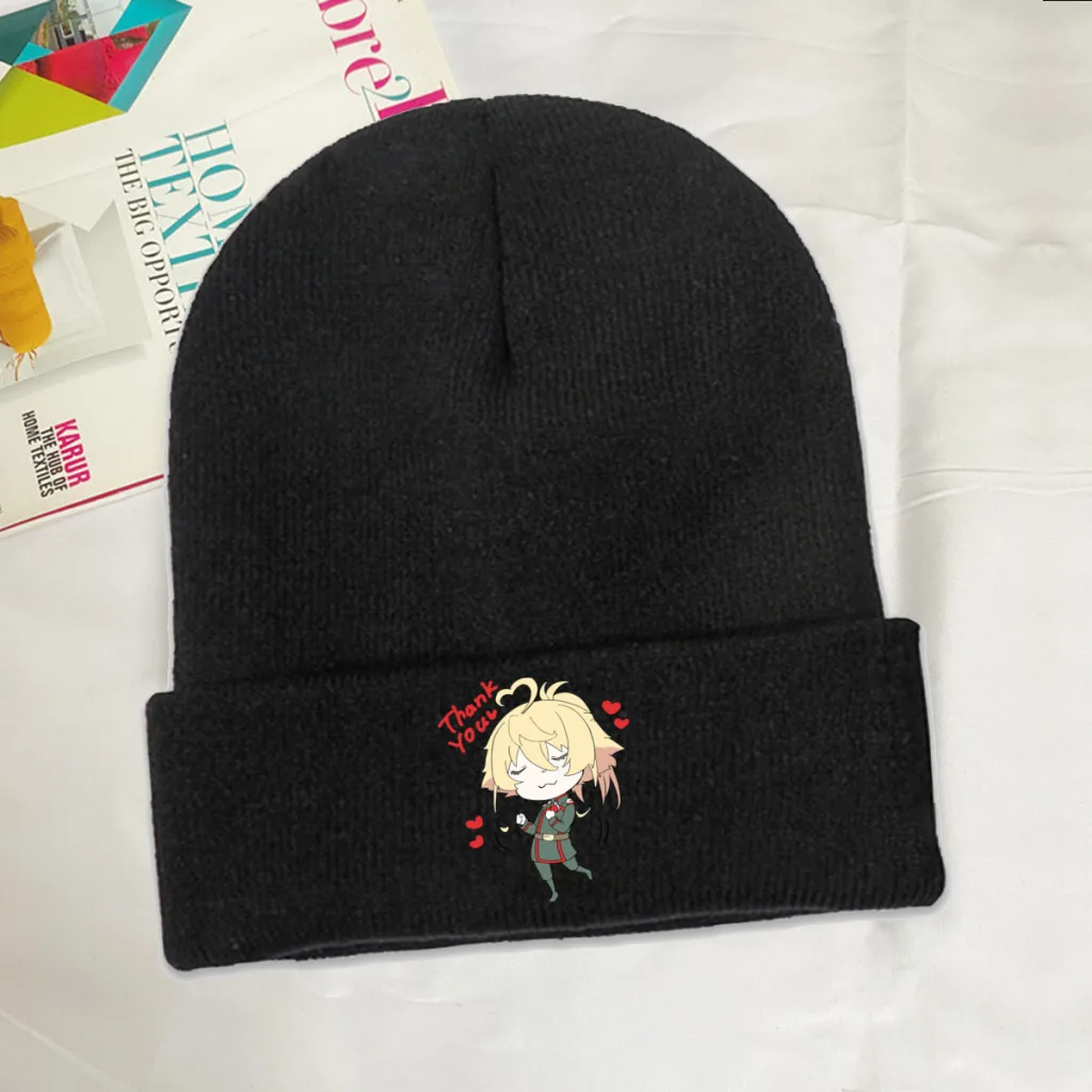 Youjo Senki Viktoriya Ivanovna Serebryakov Anime Skullies Beanies Caps Thank You Knitted Winter Warm Bonnet Hats Unisex Ski Cap
Youjo Senki Viktoriya Ivanovna Serebryakov Anime Skullies Beanies Caps Thank You Knitted Winter Warm Bonnet Hats Unisex Ski Cap