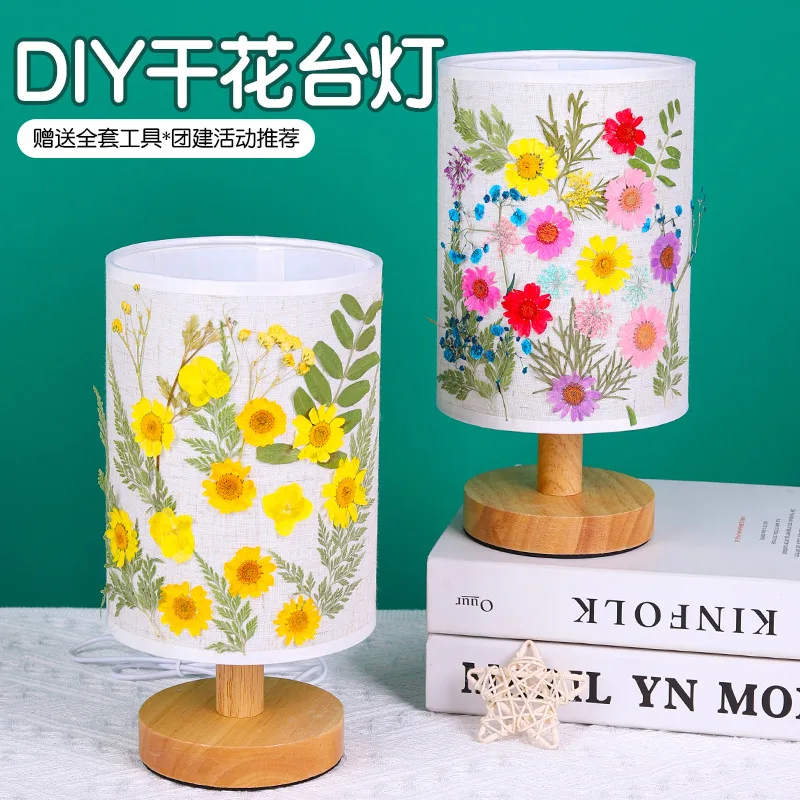 Dry Flower Table Lamp Kids Creative Puzzle Handmade DIY Night Lamp Bedside Lamp Embossed Night Bedroom Small Table Lamp
Dry Flower Table Lamp Kids Creative Puzzle Handmade DIY Night Lamp Bedside Lamp Embossed Night Bedroom Small Table Lamp
