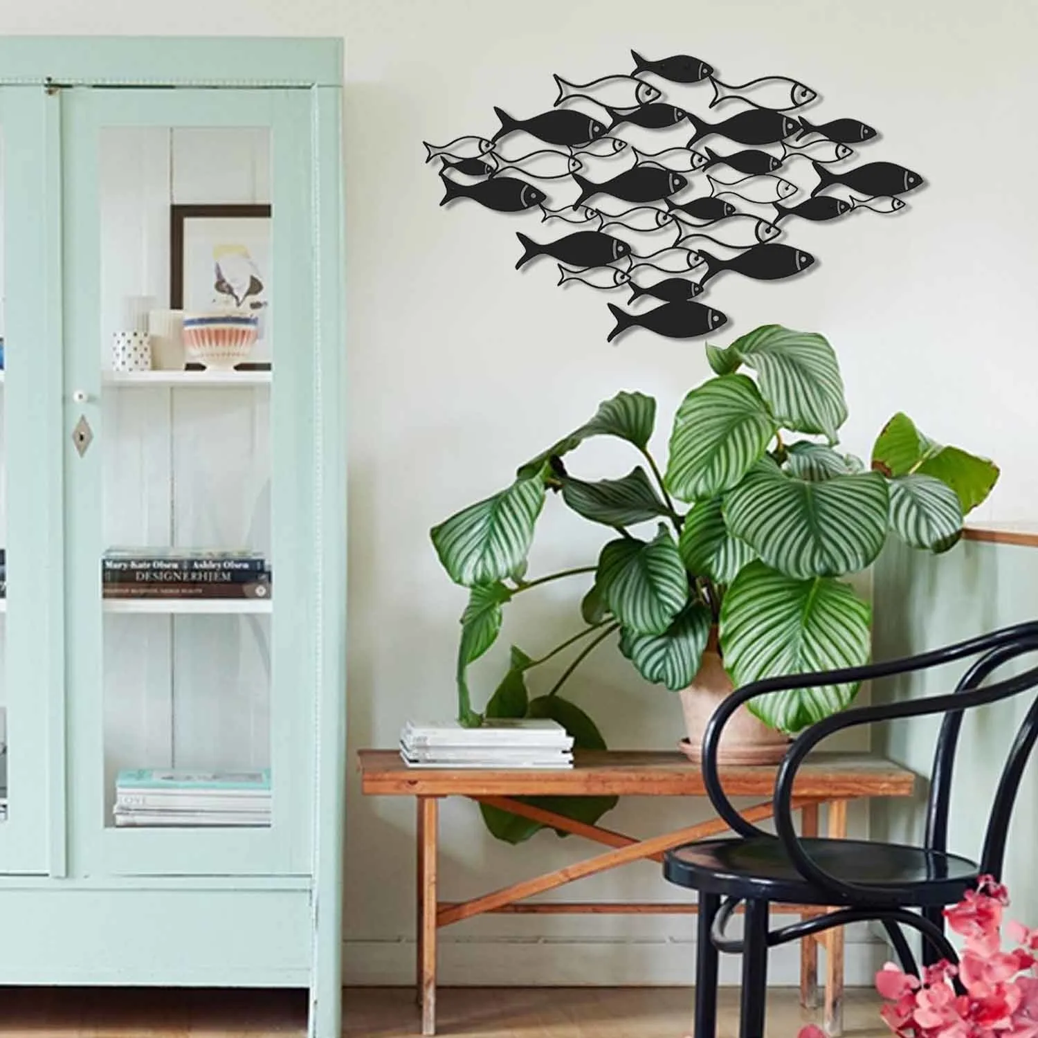 Artepera Shoals Of Fish Metal Table Electrostatic Silk Matt Black Painting Aesthetic Modern Appearance Quality Malzeme Animal Figures
Artepera Shoals Of Fish Metal Table Electrostatic Silk Matt Black Painting Aesthetic Modern Appearance Quality Malzeme Animal Figures