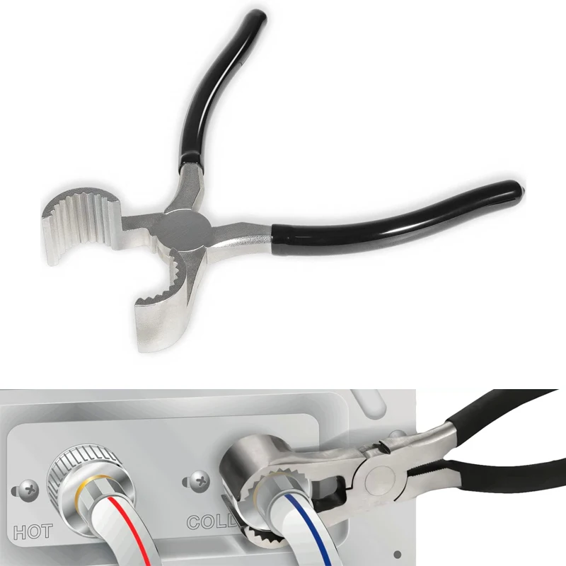 20001120 Washing Machine Hose Pliers, Suitable for Unscrewing or Loosening 7/8"-1 7/8" Washer Inlet Hose
20001120 Washing Machine Hose Pliers, Suitable for Unscrewing or Loosening 7/8"-1 7/8" Washer Inlet Hose