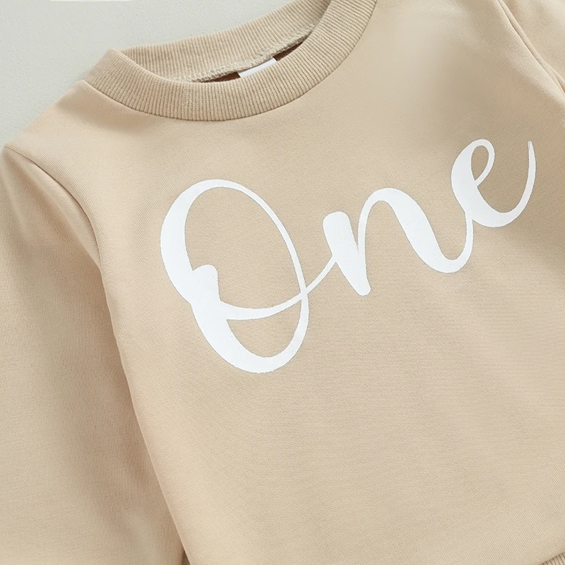 Toddler Baby Boy Girl Birthday Outfit One Year 1st Birthday Sweatshirt Oversized Long Sleeve Bodysuit Fall Clothes
Toddler Baby Boy Girl Birthday Outfit One Year 1st Birthday Sweatshirt Oversized Long Sleeve Bodysuit Fall Clothes