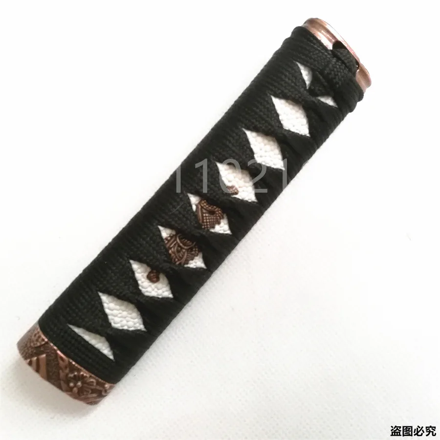 

15CM SOLID WOOD TSUKA ALLOY MATERIAL FUCHI KASHIRA MENUKI FOR JAPANESE KATANA SAMURAI SWORD FITTINGS HIGH QUALITY