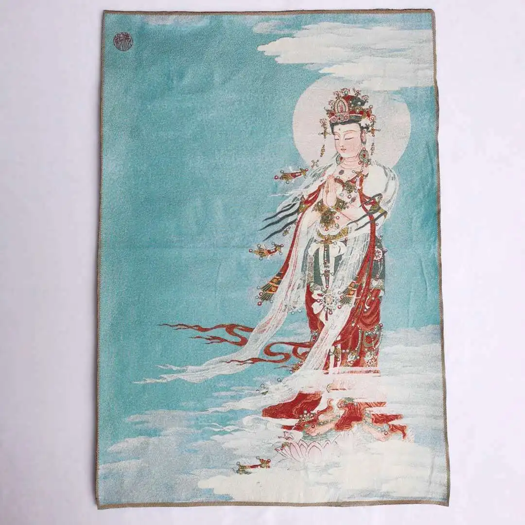 Китайская буддистская шелковая ткань Guangyin Kwan-yin мандарийская фотография 235
Китайская буддистская шелковая ткань Guangyin Kwan-yin мандарийская фотография 235
