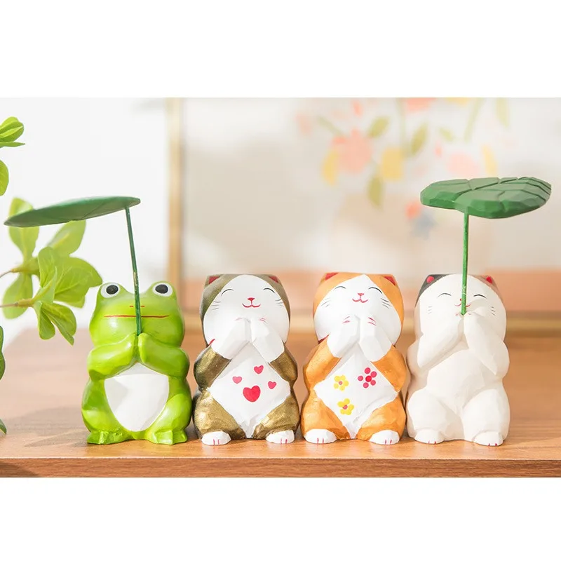 Cute Animal Ornaments Figurines Creative Praying for Blessings Wooden Crafts Living Room Bedroom Desktop Home Decor
Cute Animal Ornaments Figurines Creative Praying for Blessings Wooden Crafts Living Room Bedroom Desktop Home Decor