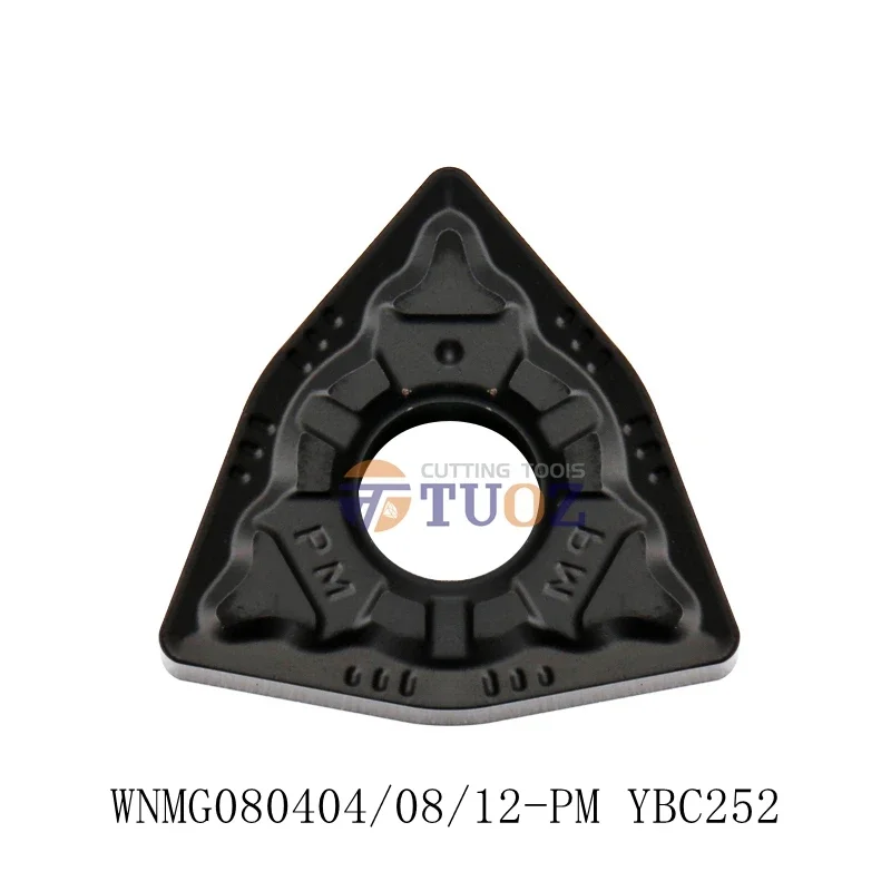 

100% Оригинальный WNMG080408-PM YBC252 внешние токарные инструменты карбидная вставка 080404 080408 080412 -PM токарный станок с ЧПУ WNMG