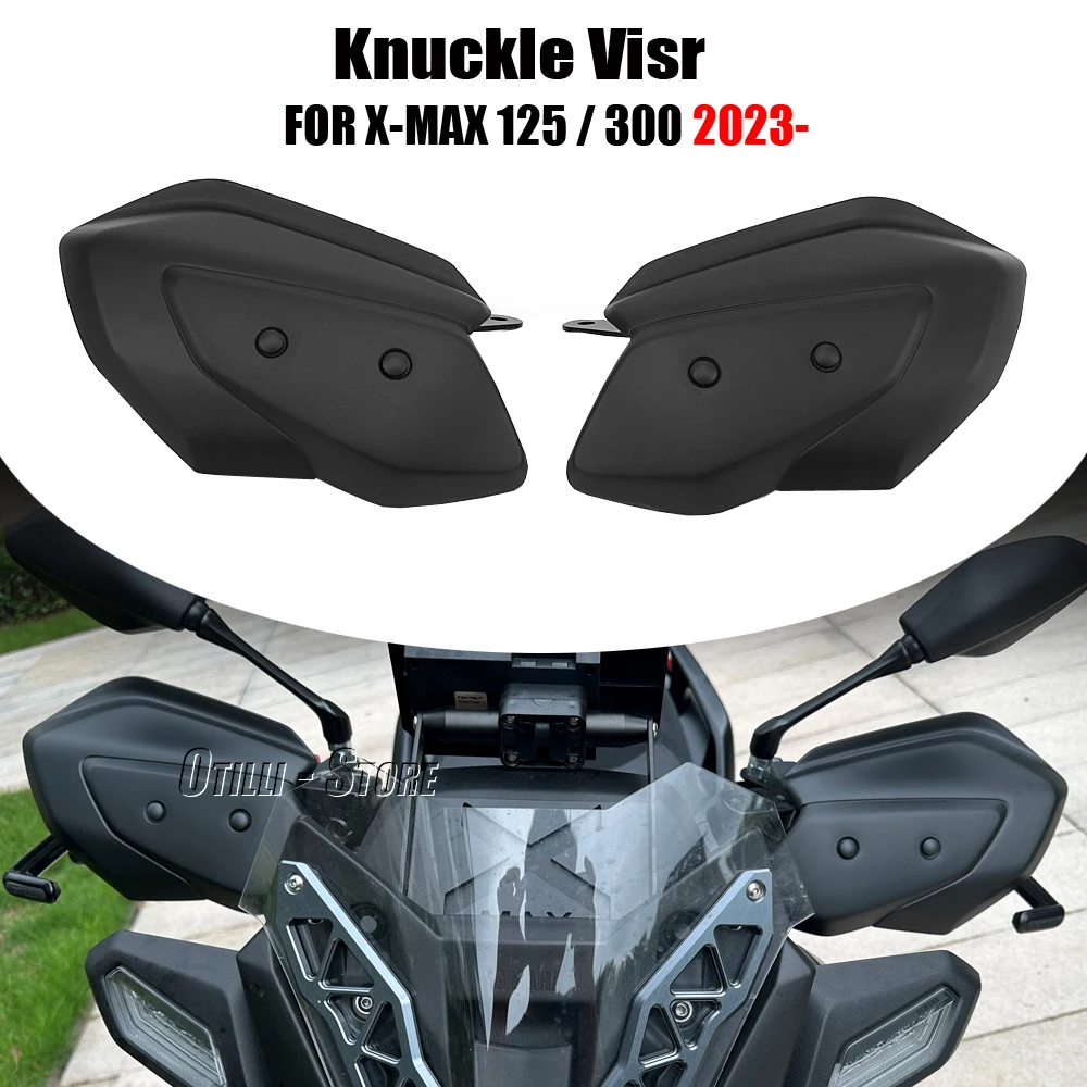 

New Knuckle Visor Motorcycle Windproof Handguard Hand Guards Windshield For YAMAHA XMAX125 XMAX300 X-MAX 125 X-Max 300 2023 2024