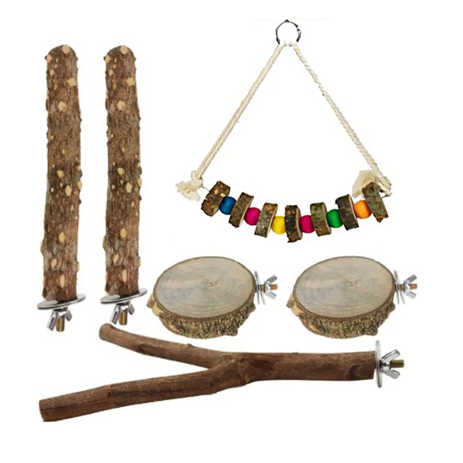 Parrot Toy Chew Cage Toys Wooden Training Stand Platform Bird Swing Toy for Hamster Chinchilla Rabbit Cockatoos Finches Budgie
Parrot Toy Chew Cage Toys Wooden Training Stand Platform Bird Swing Toy for Hamster Chinchilla Rabbit Cockatoos Finches Budgie