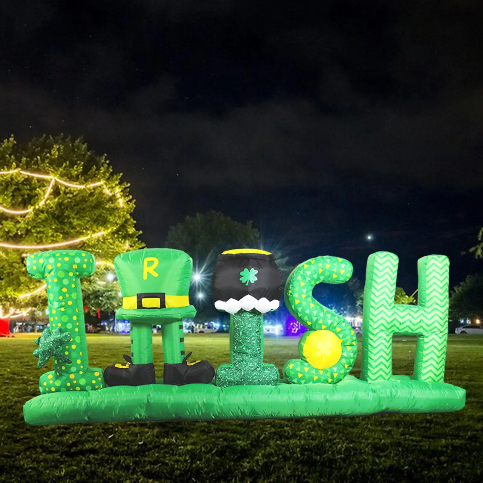ST Patricks Day Inflatable with LED Lights Inflatable Figures Ornaments 9ft Tall Lighted up for Yard Outdoor Lawn Holiday Patio
ST Patricks Day Inflatable with LED Lights Inflatable Figures Ornaments 9ft Tall Lighted up for Yard Outdoor Lawn Holiday Patio