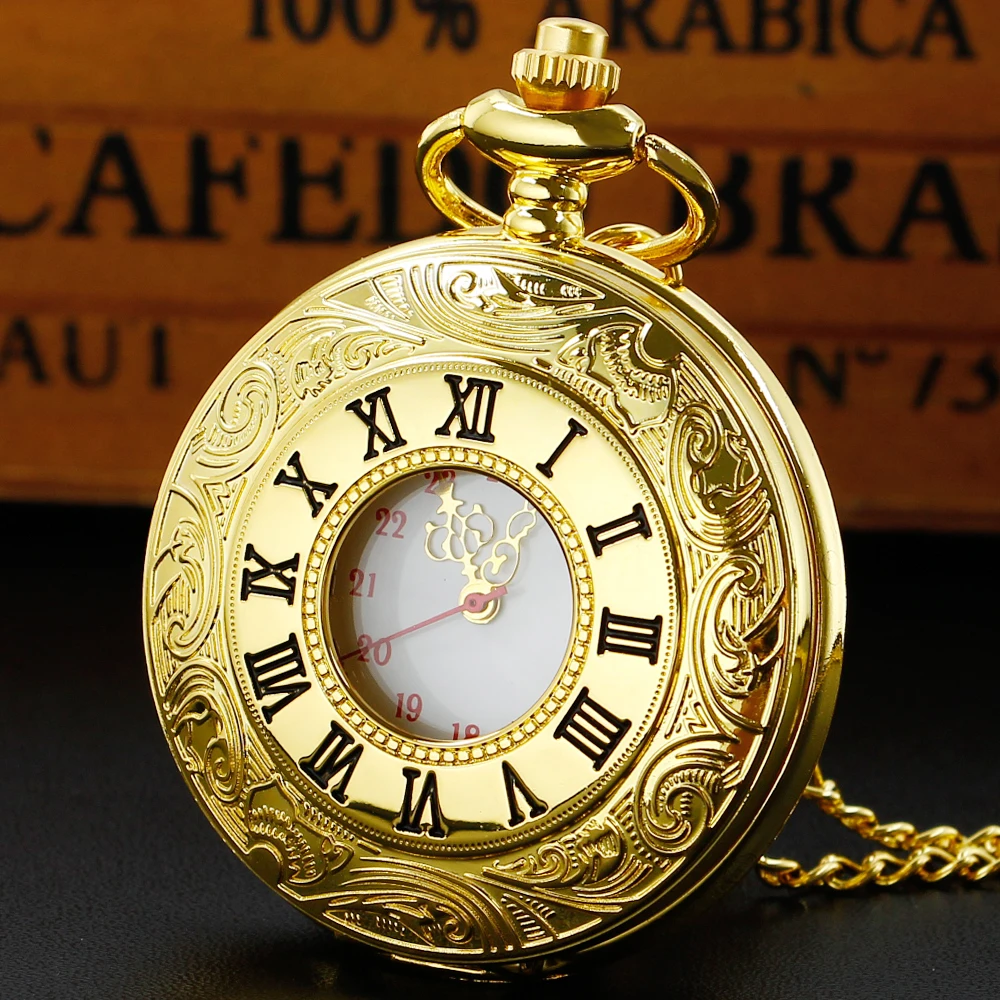 Fashion 47 cm Chain Watch Chain Vintage Quartz Pocket Watch Roma Amber Dial Pendant Watch Luxury Gold Chain Watch Gift
Fashion 47 cm Chain Watch Chain Vintage Quartz Pocket Watch Roma Amber Dial Pendant Watch Luxury Gold Chain Watch Gift