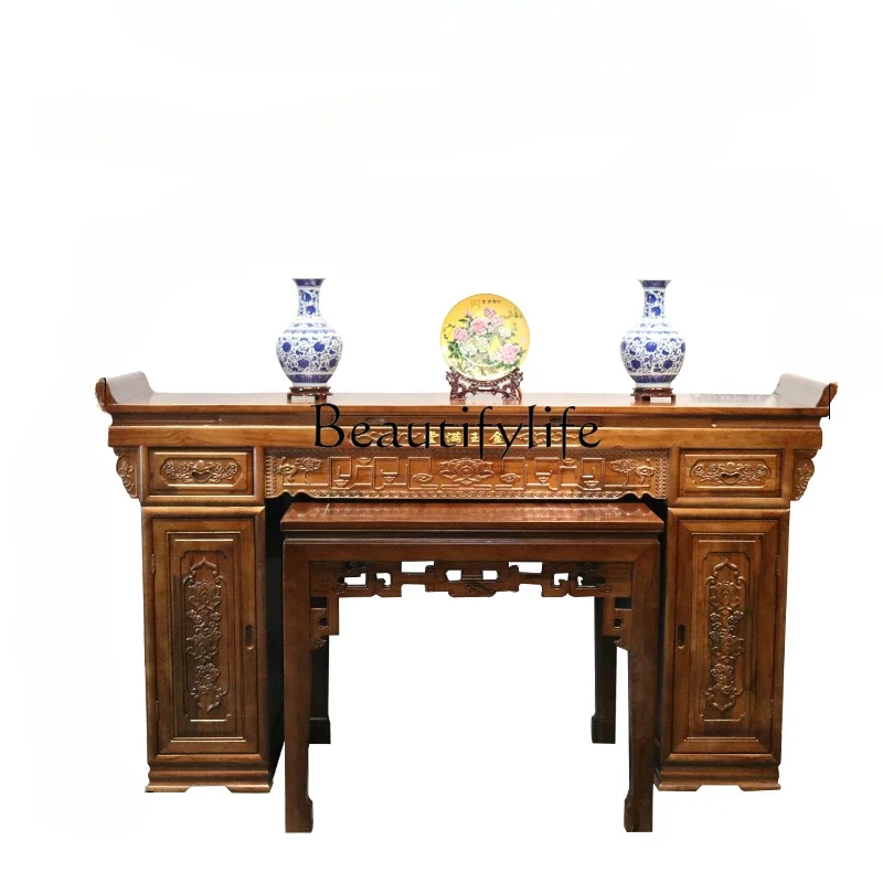 Camphor Wood Middle Hall Altar Incense Burner Table Home Altar Cabinet Living Room Chinese Style a Long Narrow Table Table
Camphor Wood Middle Hall Altar Incense Burner Table Home Altar Cabinet Living Room Chinese Style a Long Narrow Table Table