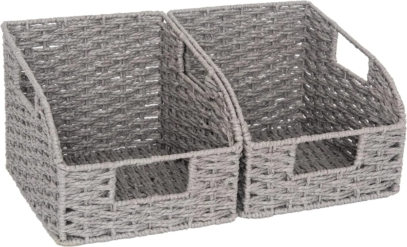 StorageWorks Pantry Storage Baskets for Organizing, Kitchen Counter Basket with Built-in Handles, Handwoven Kitchen Storage
StorageWorks Pantry Storage Baskets for Organizing, Kitchen Counter Basket with Built-in Handles, Handwoven Kitchen Storage