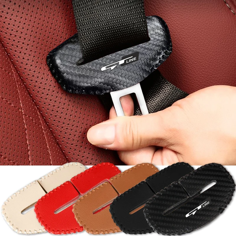 Car Seat Belt Buckle Clip Protector Leather Cover Protection Case For Kia Gt line Sportage ceed rio proceed forte xceed Accessor
Car Seat Belt Buckle Clip Protector Leather Cover Protection Case For Kia Gt line Sportage ceed rio proceed forte xceed Accessor