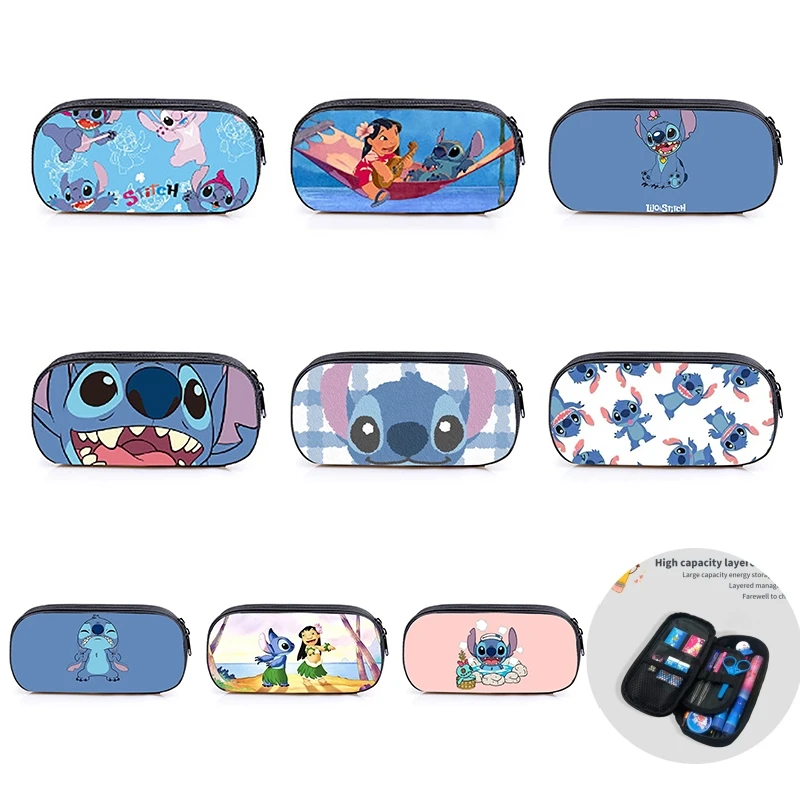 1Pc Disney Cartoon Lilo & Stitch Cosmetic Case Pencil Bags Nevermore Academy Cute Girl Pencil Box Cute School Case Supplies Gift
1Pc Disney Cartoon Lilo & Stitch Cosmetic Case Pencil Bags Nevermore Academy Cute Girl Pencil Box Cute School Case Supplies Gift