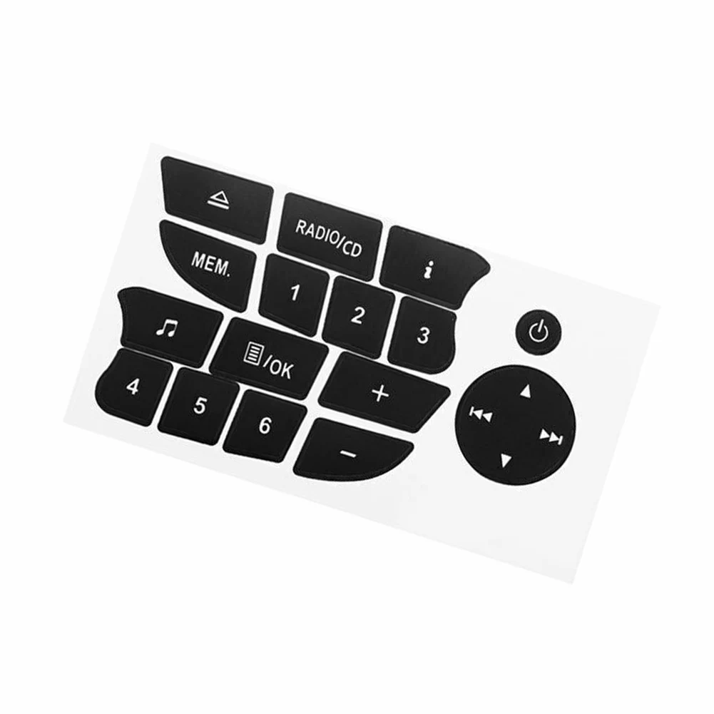 New Quality Button Sticker Button Sticker 1 Pc Audio Button For Renault Clio 2009-2011 For Renault Megane 2009-2011
New Quality Button Sticker Button Sticker 1 Pc Audio Button For Renault Clio 2009-2011 For Renault Megane 2009-2011