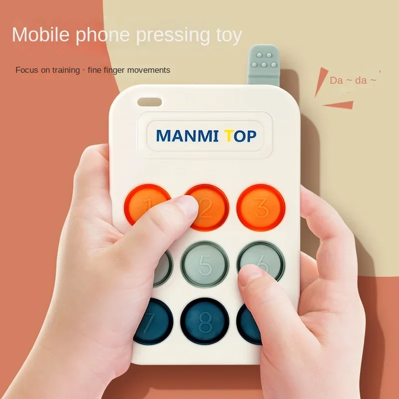 Montessori Mobile Toy Phone For Babies Young Learner's Educational Machine Stress-relieving Sound Machine Mini Toy For Children
Montessori Mobile Toy Phone For Babies Young Learner's Educational Machine Stress-relieving Sound Machine Mini Toy For Children