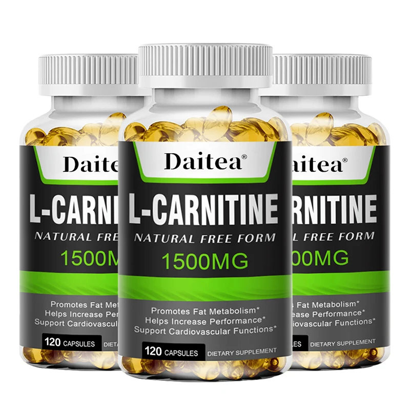 Premium L-Carnitine Supplement - 1500 Mg - Lean Muscle Gain, Boost Natural Energy, Support Metabolism and Relieve Fatigue
Premium L-Carnitine Supplement - 1500 Mg - Lean Muscle Gain, Boost Natural Energy, Support Metabolism and Relieve Fatigue
