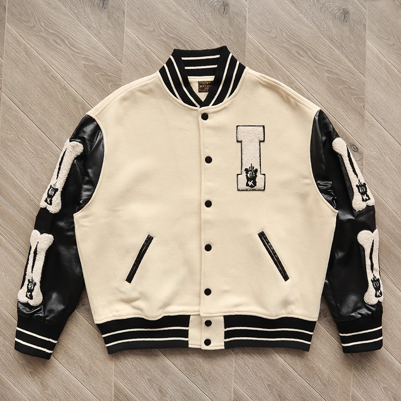 2024 Kapital Vintage HighQuality Cowhide Sleeve Patchwork Bone Embroidery Pure Cotton Loose Jacket
2024 Kapital Vintage HighQuality Cowhide Sleeve Patchwork Bone Embroidery Pure Cotton Loose Jacket