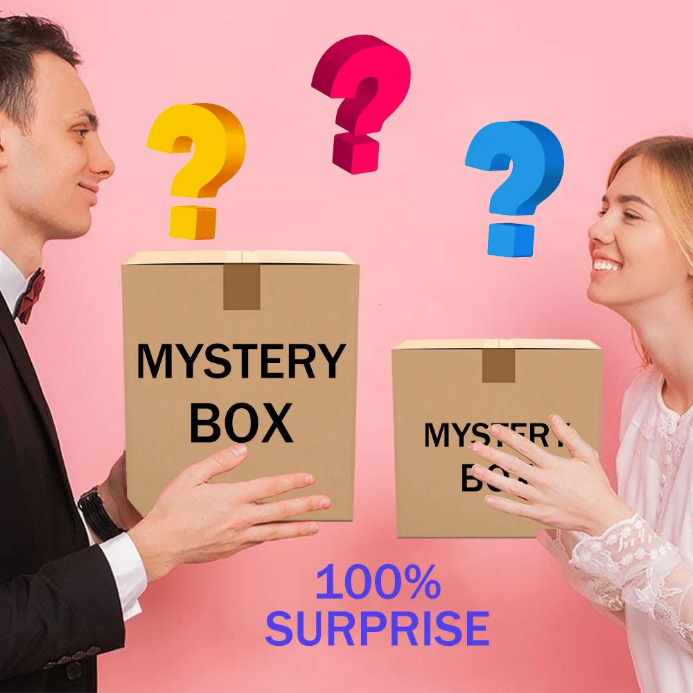 

Mystery Box Blind Box Valentine's Day Birthday Christmas Surprise Gift Random 2 Gift Boxes Lucky Brand Product Clothes Glasses B