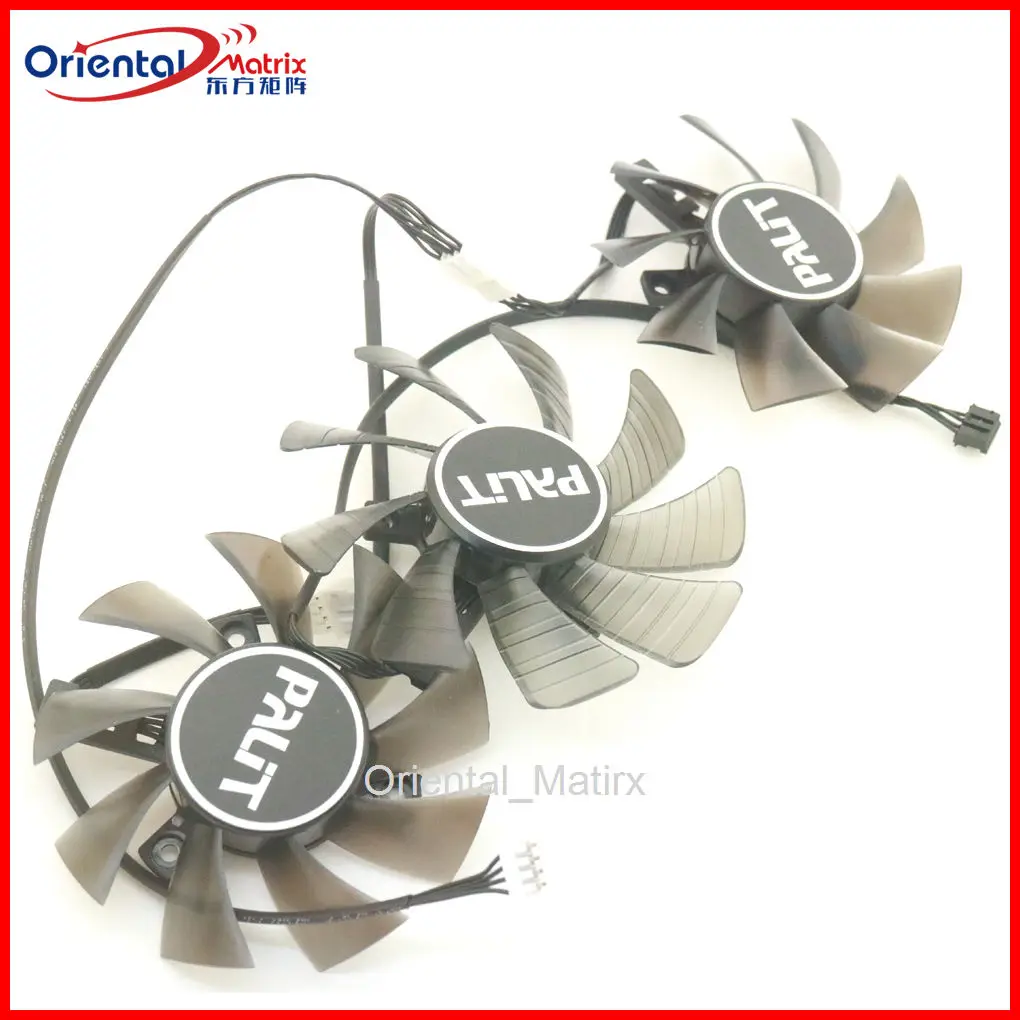 

3pcs/lot TH8015B2H-PCC02 85mm 75mm DC12V 0.45A 4Pin For PALIT RTX2070S RTX2080S GP GamingPro OC Graphics Card Cooling Fan
