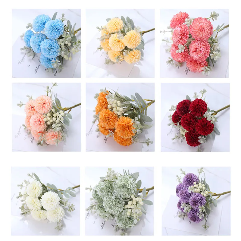 35cm Dandelion Artificial Silk Flowers Flores Spring Home Wedding DIY Decor Accessories Fake Plants mariage decorations
35cm Dandelion Artificial Silk Flowers Flores Spring Home Wedding DIY Decor Accessories Fake Plants mariage decorations