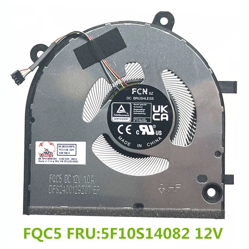 NEW ORIGINAL Laptop CPU GPU Cooling Fan For LENOVO IDEAPAD Pro 5 16IRH8 XIAOXIN Pro 16 IRH8 5F10S14082 NEW ORIGINAL Laptop CPU GPU Cooling Fan For LENOVO IDEAPAD Pro 5 16IRH8 XIAOXIN Pro 16 IRH8 5F10S14082
