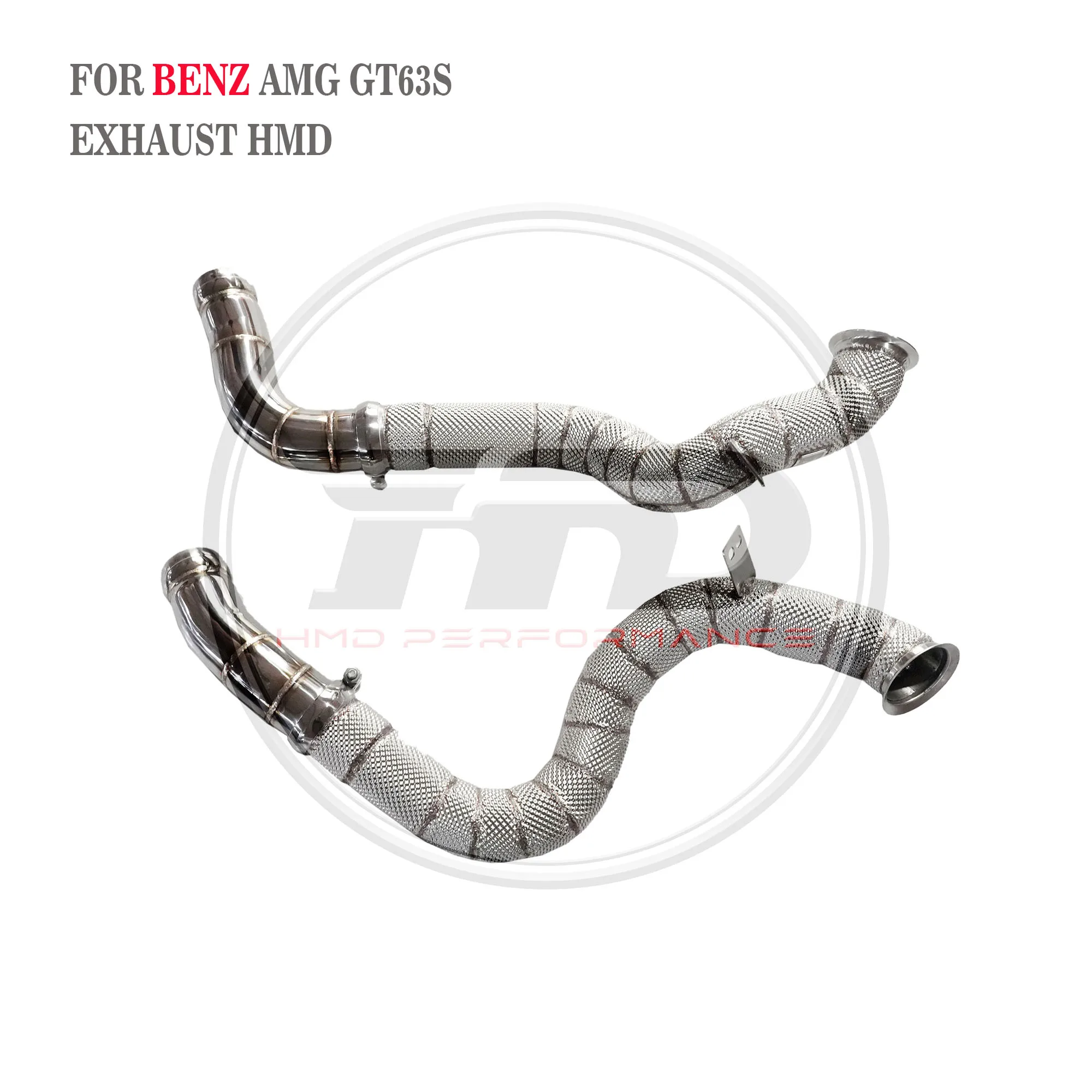HMD Car Accessories Exhaust Manifold for Mercedes Benz GT63S AMG With Catalytic Converter Peformance Downpipe
HMD Car Accessories Exhaust Manifold for Mercedes Benz GT63S AMG With Catalytic Converter Peformance Downpipe