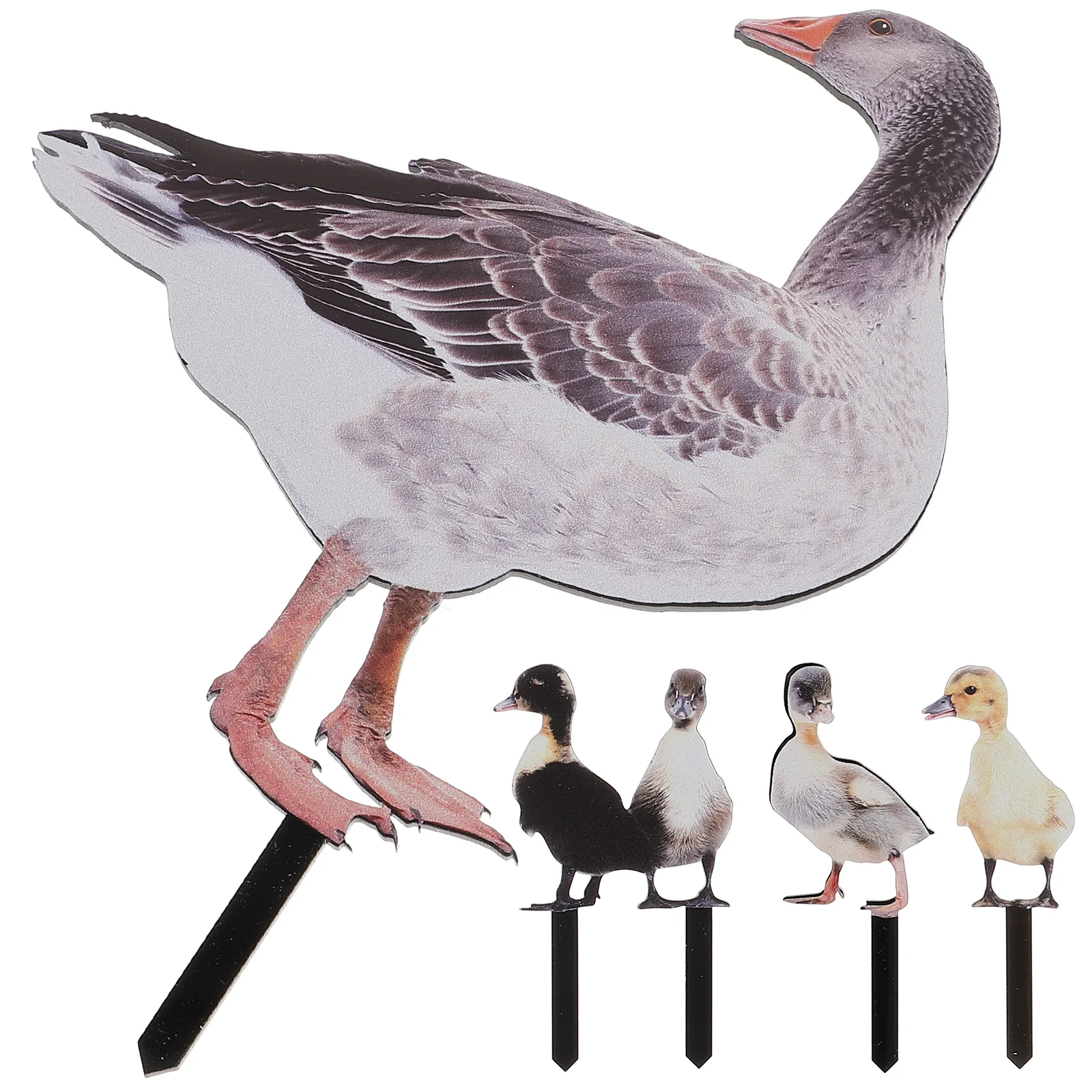 Outdoor Duck Garden Stakes Animal Sculpture Realistic Lifelike Acrylic Poultry Statue Yard Lawn Decor Gnomes
Outdoor Duck Garden Stakes Animal Sculpture Realistic Lifelike Acrylic Poultry Statue Yard Lawn Decor Gnomes