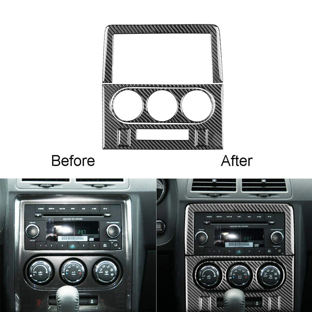 Car Black Carbon Fiber Center Control Navigation Panel Trim Cover For Dodge For Challenger 2008-2014 Decorative Cover For Center
Car Black Carbon Fiber Center Control Navigation Panel Trim Cover For Dodge For Challenger 2008-2014 Decorative Cover For Center