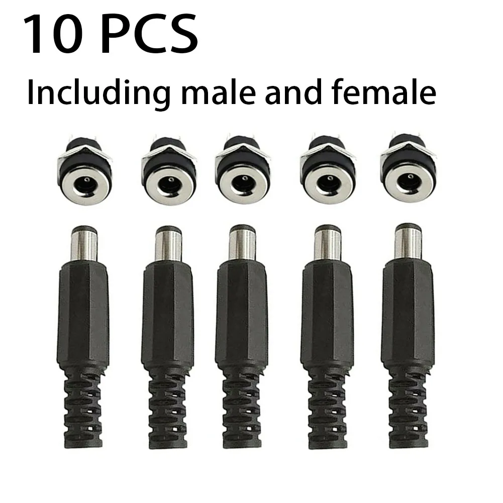 10 PcsDC Panel Brackets Male Barrel Plug Female Socket Panel Installation DC 12V Power Connector Connector Plug Maintenance Tool
10 PcsDC Panel Brackets Male Barrel Plug Female Socket Panel Installation DC 12V Power Connector Connector Plug Maintenance Tool