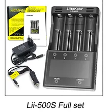 LiitoKala Lii500s lithium battery Charger for 18650 26650 21700 18350 AA AAA 3.7V/3.2V/1.2V/ lithium NiMH battery
LiitoKala Lii500s lithium battery Charger for 18650 26650 21700 18350 AA AAA 3.7V/3.2V/1.2V/ lithium NiMH battery