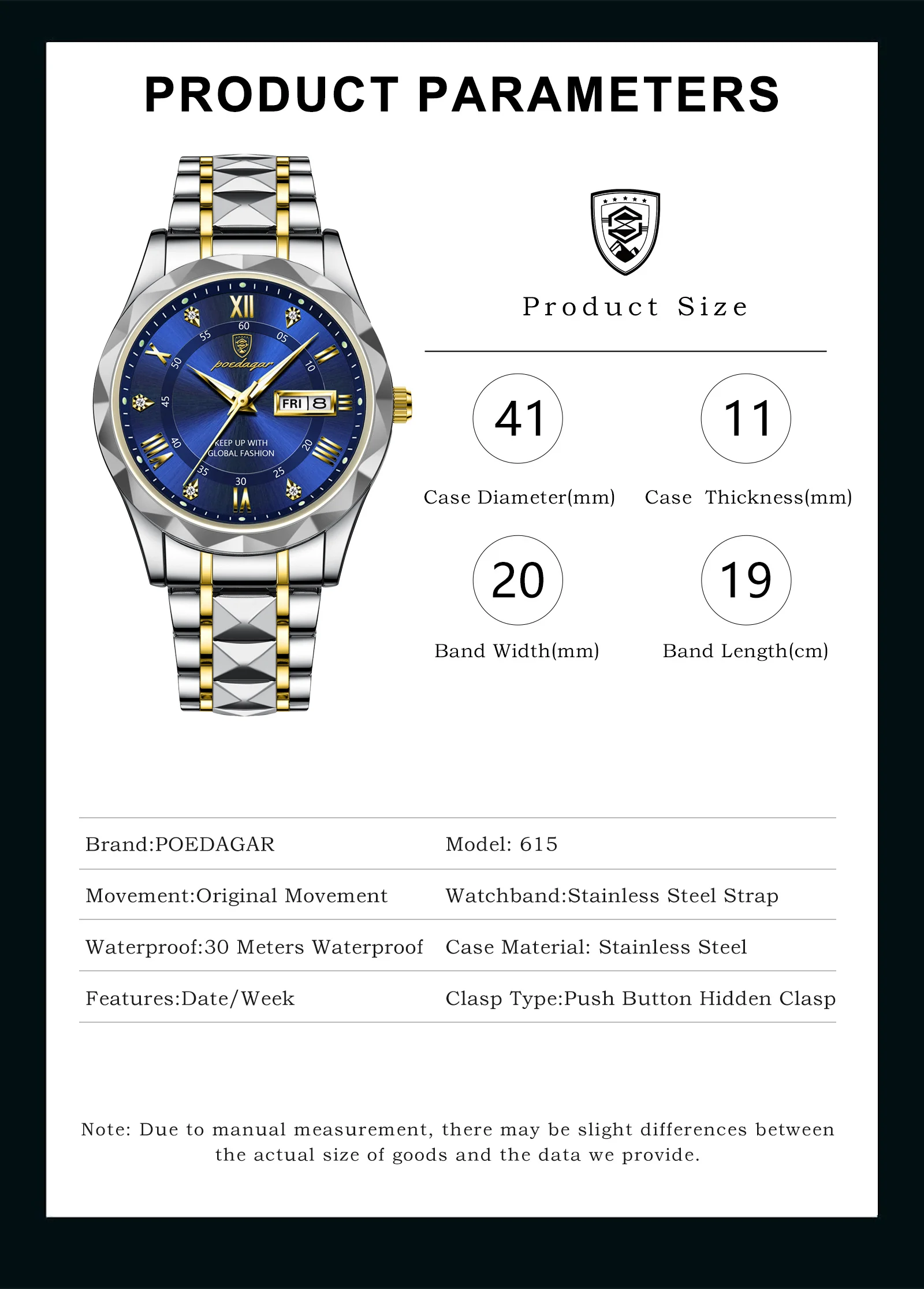 Luxury Man Wristwatch Luxury Man Wristwatch