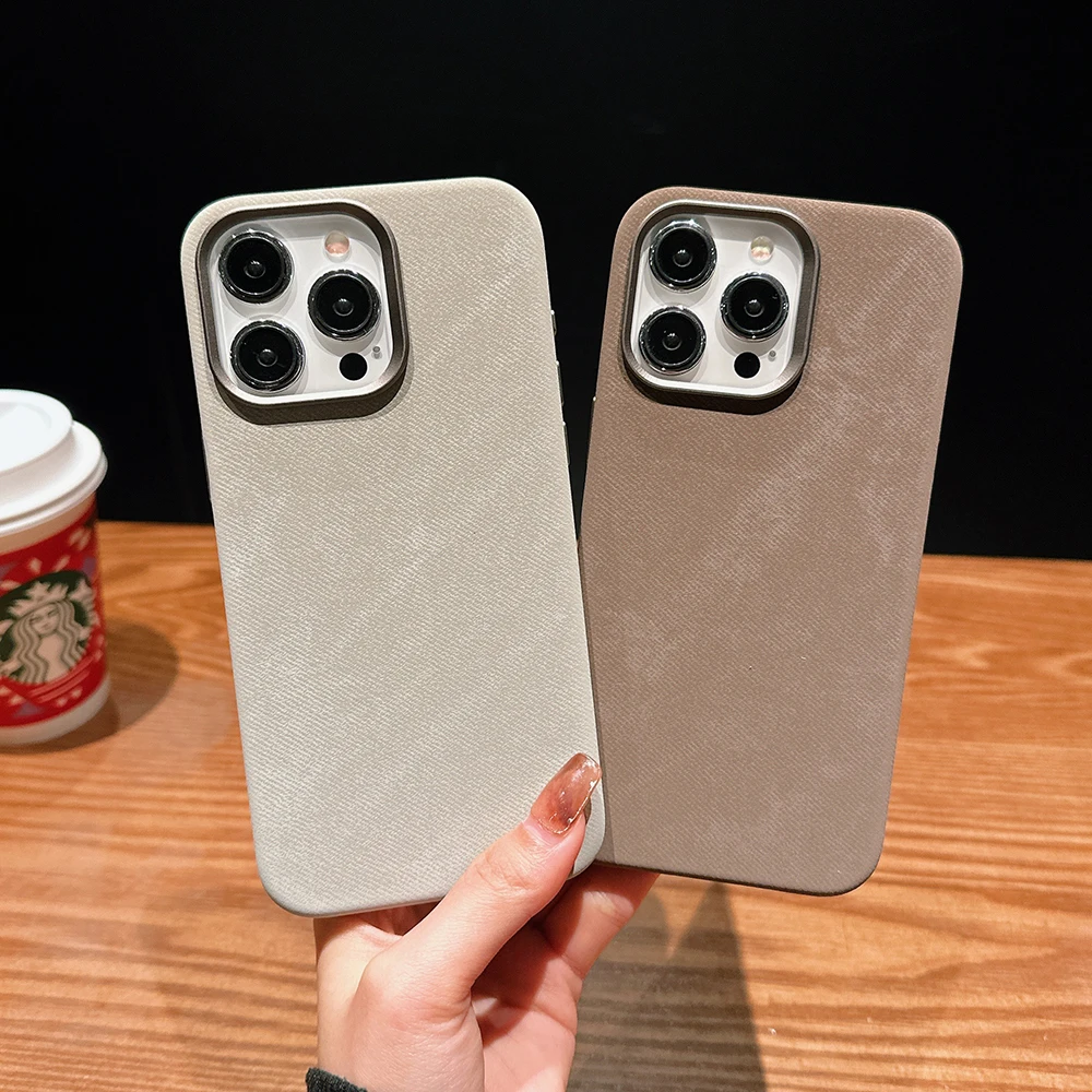 For Magsafe Magnetic Wireless Charging Phone Case For iPhone 15 14 Plus 13 12 Pro Max 11 Pu Leather Trim Plastic Frame Cover
For Magsafe Magnetic Wireless Charging Phone Case For iPhone 15 14 Plus 13 12 Pro Max 11 Pu Leather Trim Plastic Frame Cover