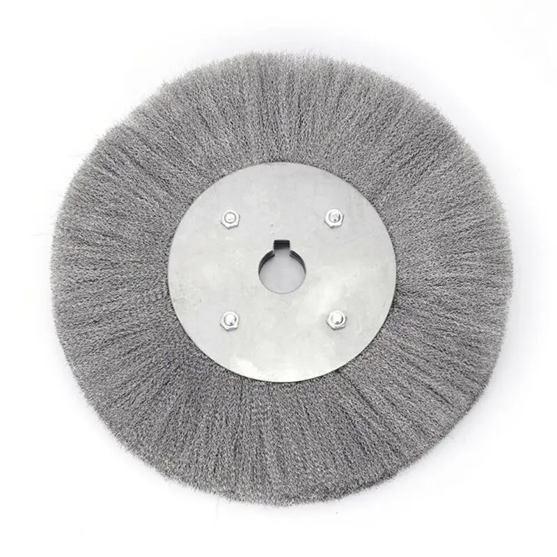 Reliable Crimped Wire Brush, 200mm OD, 35mm ID, Long lasting and Practical, Suitable for Rust Removal and Light Deburring
Reliable Crimped Wire Brush, 200mm OD, 35mm ID, Long lasting and Practical, Suitable for Rust Removal and Light Deburring