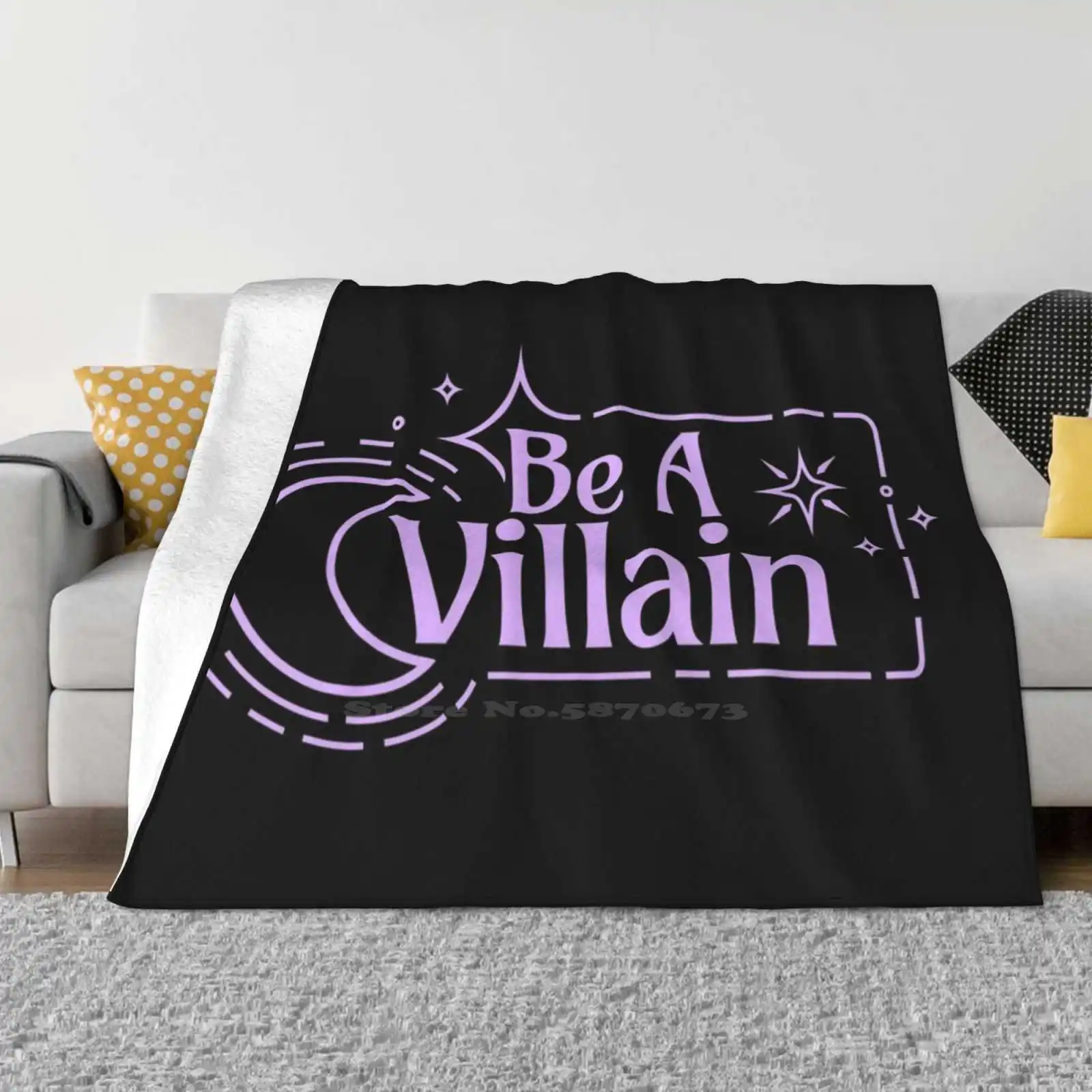 Одеяло Be A Villain ( Lilac On Blk), мягкое теплое портативное одеяло для путешествий, злодеи, женщина-Травмированный kitti
Одеяло Be A Villain ( Lilac On Blk), мягкое теплое портативное одеяло для путешествий, злодеи, женщина-Травмированный kitti