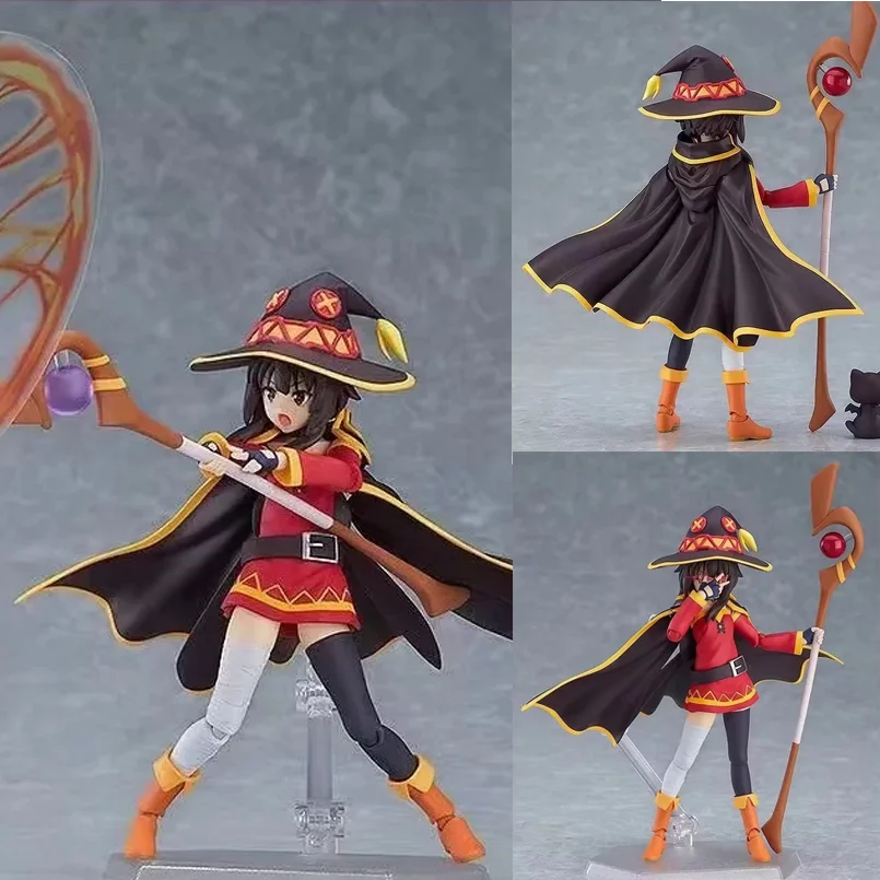 12cm Ver.Q Anime A blessing to this wonderful world Figure Figma#407 Megumin PVC Action Figure Collectible Model Toys Kid Gift
12cm Ver.Q Anime A blessing to this wonderful world Figure Figma#407 Megumin PVC Action Figure Collectible Model Toys Kid Gift