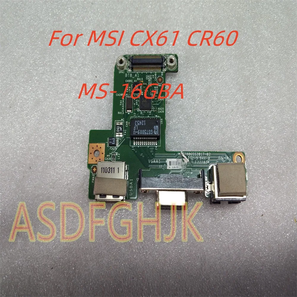 Original For MSI Cx61 cr60 VGA USB Network Card Mini Board MS-16GBA MS-16GB 16GBA VER:3.0 Test OK
Original For MSI Cx61 cr60 VGA USB Network Card Mini Board MS-16GBA MS-16GB 16GBA VER:3.0 Test OK
