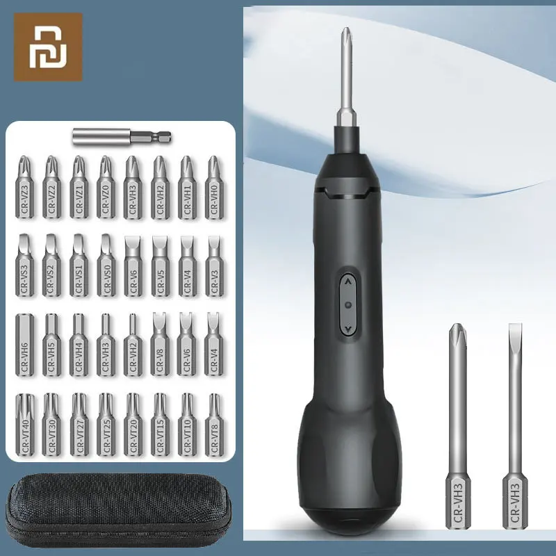 Youpin New Mini Electric Screwdriver Rechargeable Multifunction Cordless Electric Screwdrivers Household Hand Screw Driver Tools
Youpin New Mini Electric Screwdriver Rechargeable Multifunction Cordless Electric Screwdrivers Household Hand Screw Driver Tools