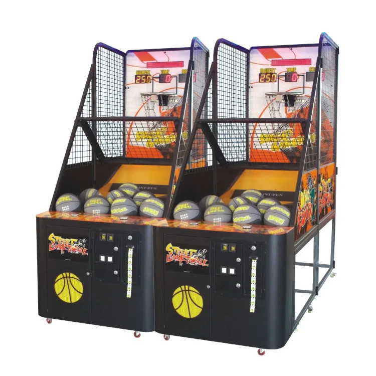 Indoor Coin operated Amusement Park Street Basketball shooting Machine Street Basketball Arcade Game Machine
Indoor Coin operated Amusement Park Street Basketball shooting Machine Street Basketball Arcade Game Machine